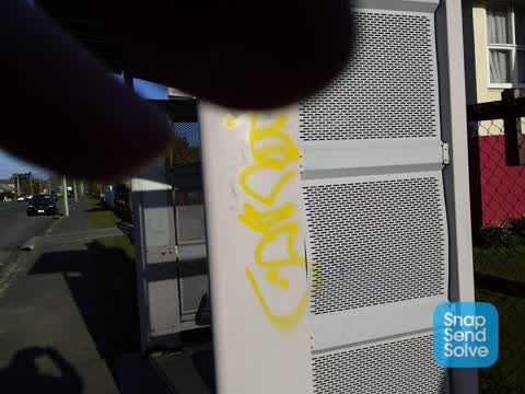 Graffiti, a report photo