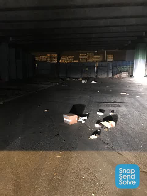 Rubbish/Recycling, a report photo