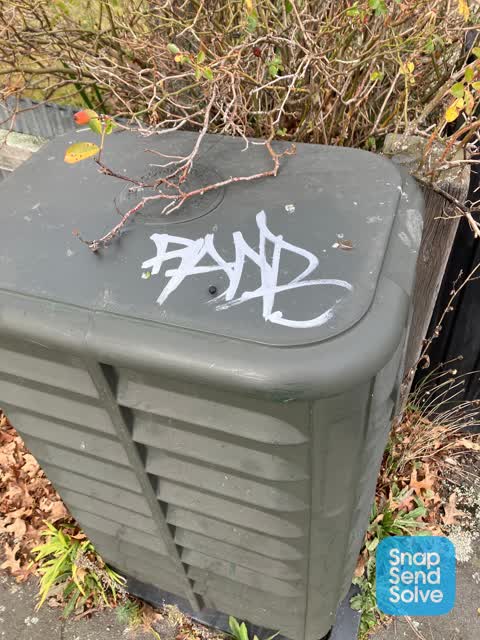 Graffiti — a report photo