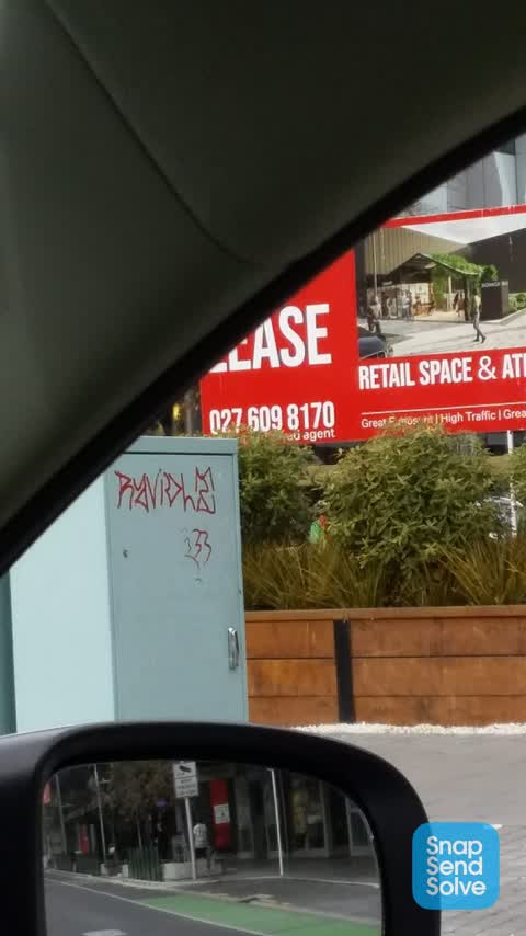 Graffiti, a report photo