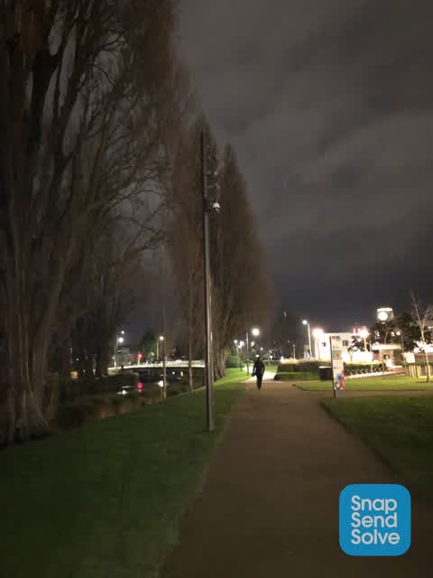 Street Light Outage — a report photo