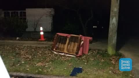 Rubbish/Recycling, a report photo