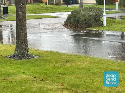 Flooding, a report photo