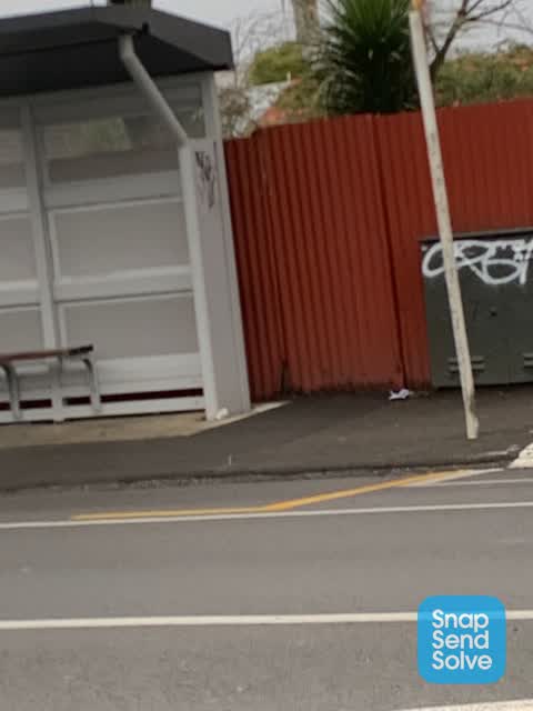 Graffiti, a report photo