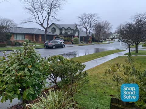 Flooding, a report photo