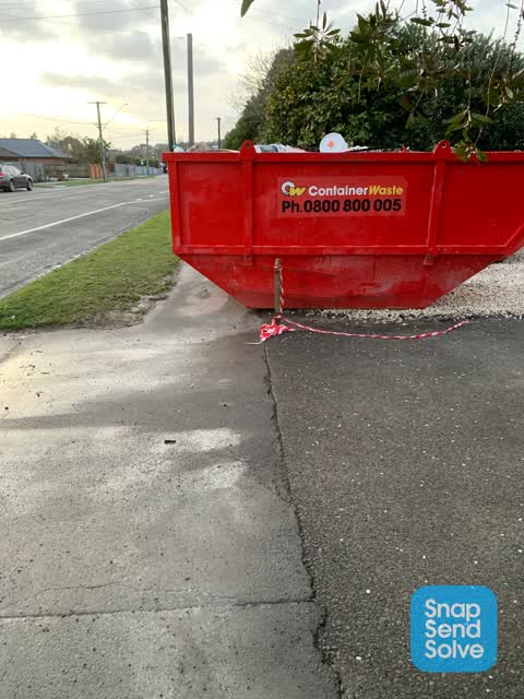 Roading/Streets, a report photo