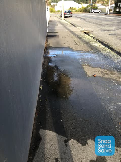 Water Leak, a report photo