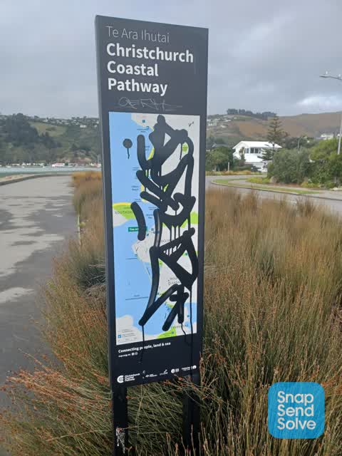 Graffiti, a report photo