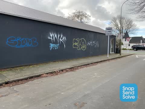 Graffiti — a report photo