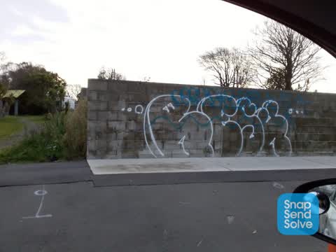 Graffiti, a report photo