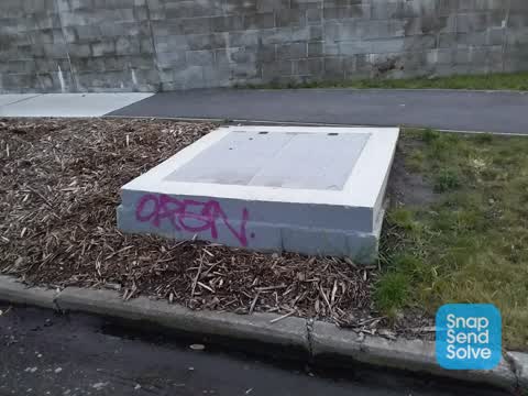 Graffiti, a report photo