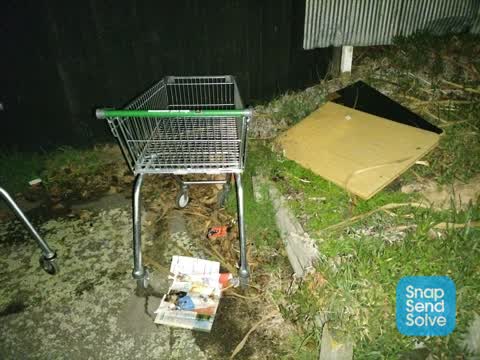 Rubbish/Recycling, a report photo