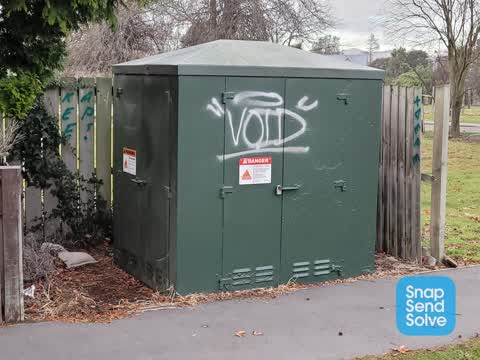 Graffiti, a report photo