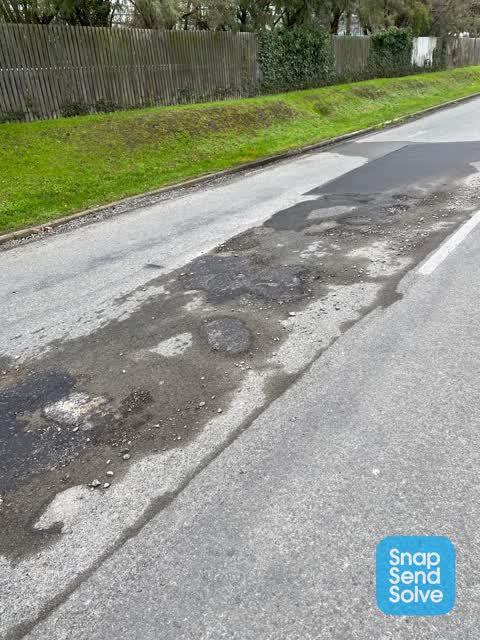 Roading/Streets, a report photo