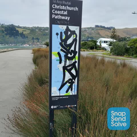 Graffiti, a report photo