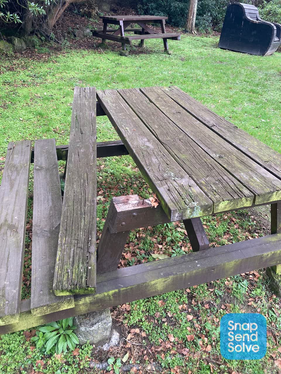 The photograph attached to this parks report