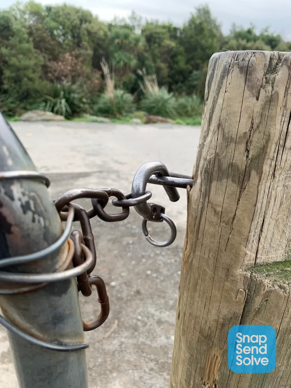 The photograph attached to this parks report