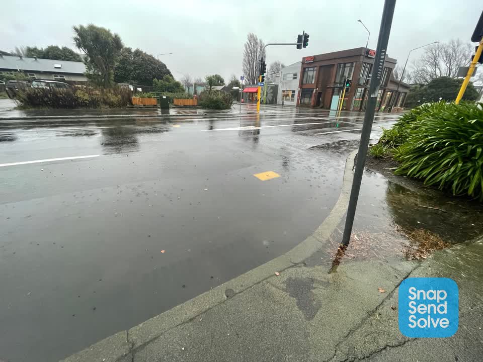 The photograph attached to this sewer - leak / blockage report