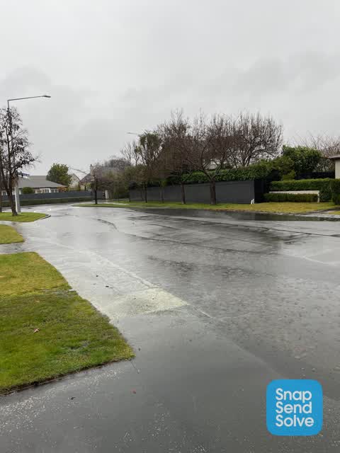 Flooding, a report photo