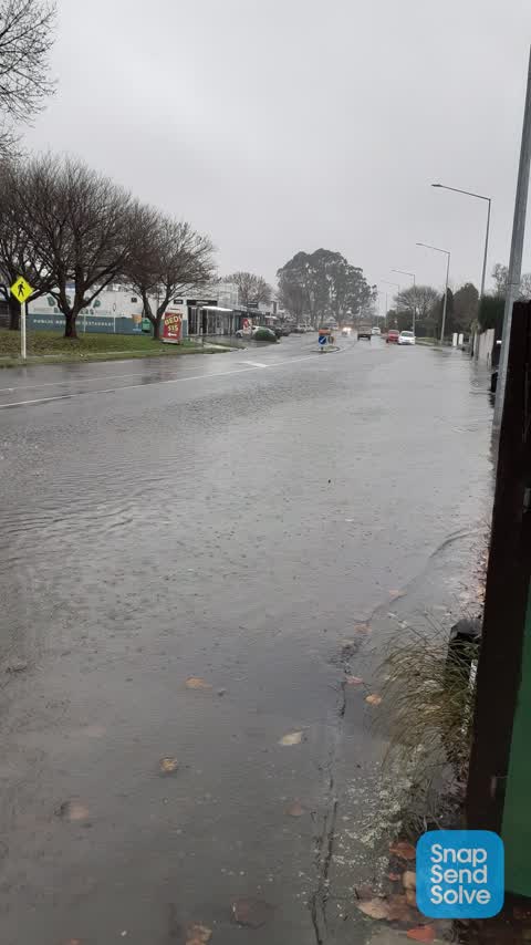 Flooding, a report photo