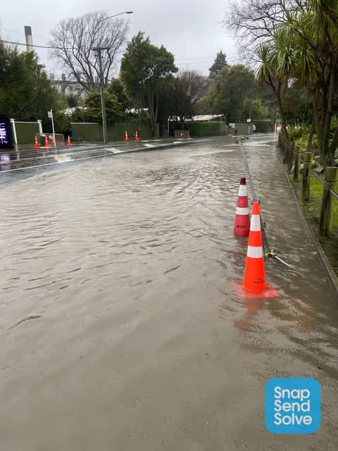 Flooding, a report photo