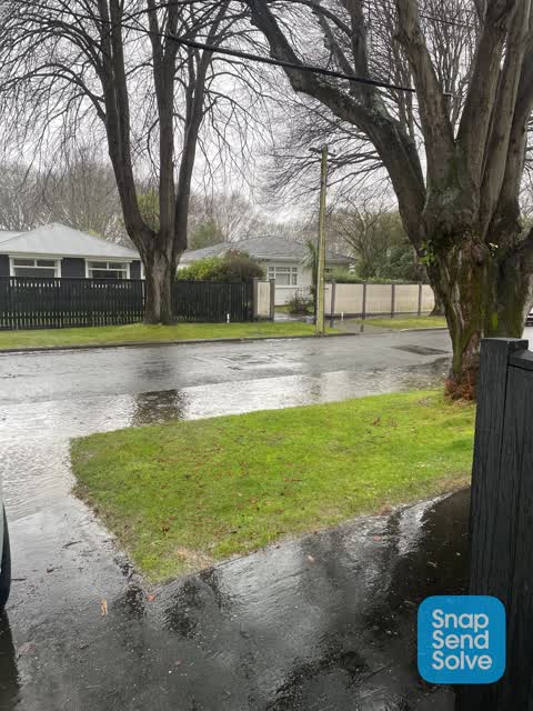 Flooding, a report photo