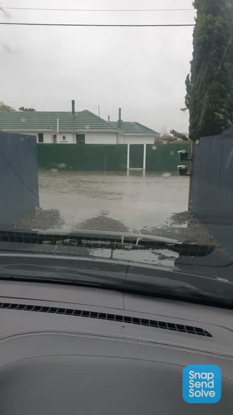 Flooding, a report photo