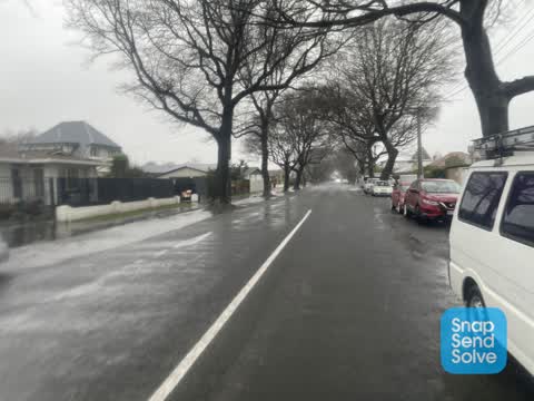 Flooding, a report photo