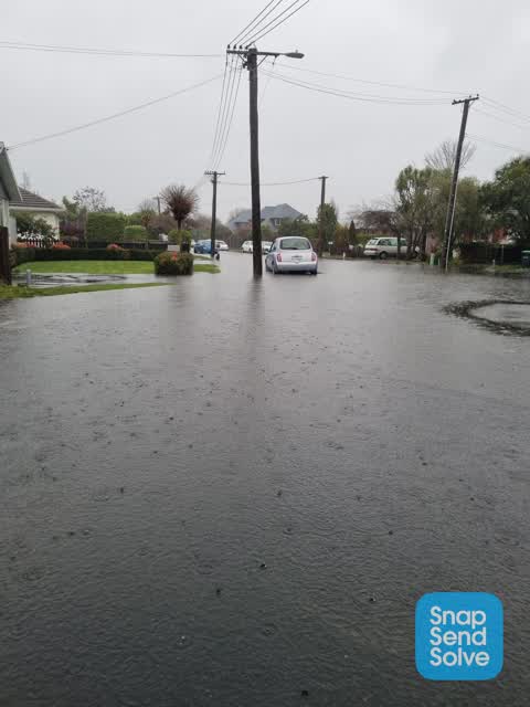 Flooding, a report photo