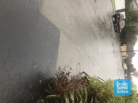 Flooding, a report photo