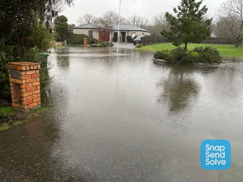 Flooding, a report photo