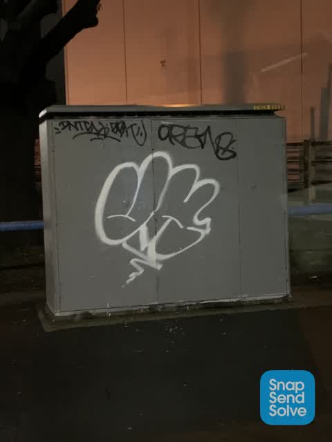 Graffiti, a report photo