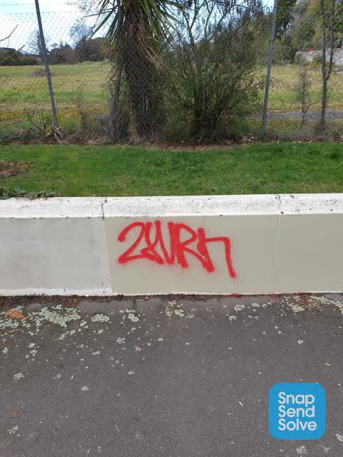 Graffiti, a report photo