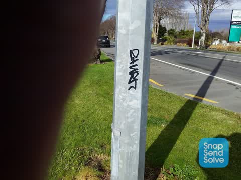 Graffiti, a report photo