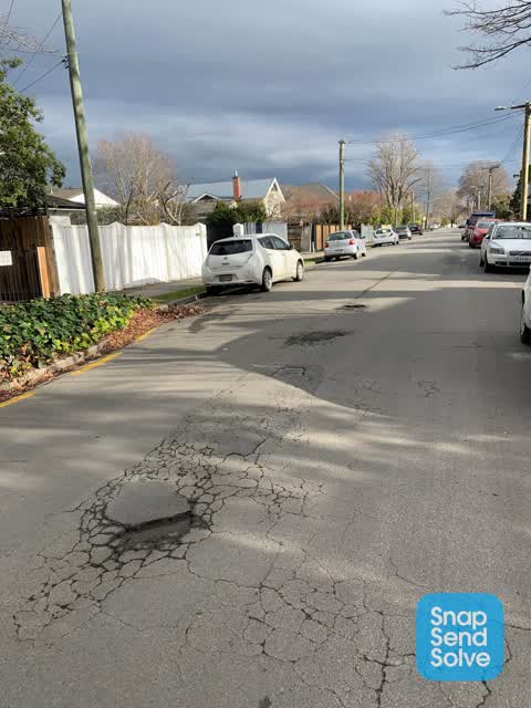 Roading/Streets, a report photo