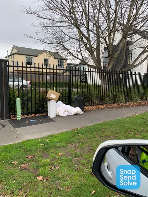 Rubbish/Recycling — a report photo