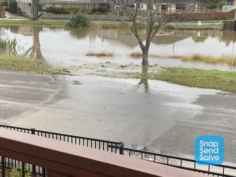 Flooding, a report photo