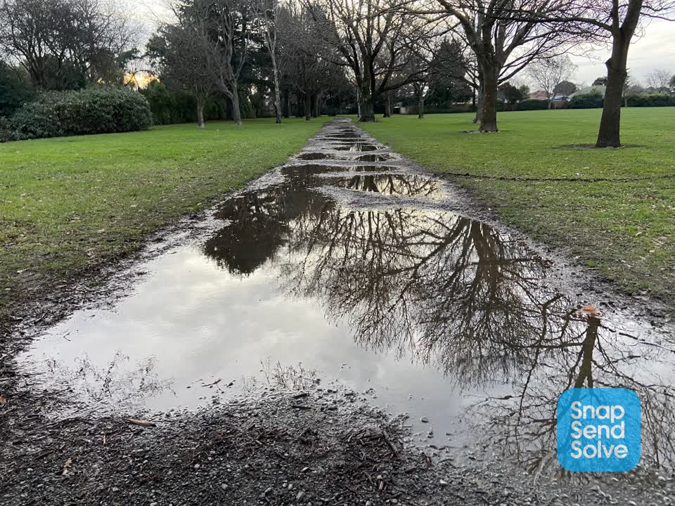 The photograph attached to this parks report