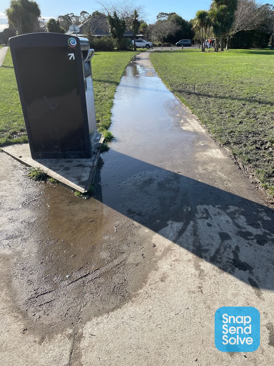 The photograph attached to this parks report