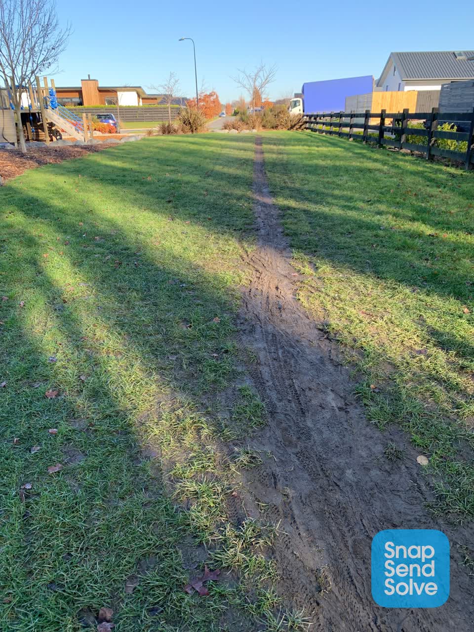 The photograph attached to this parks report