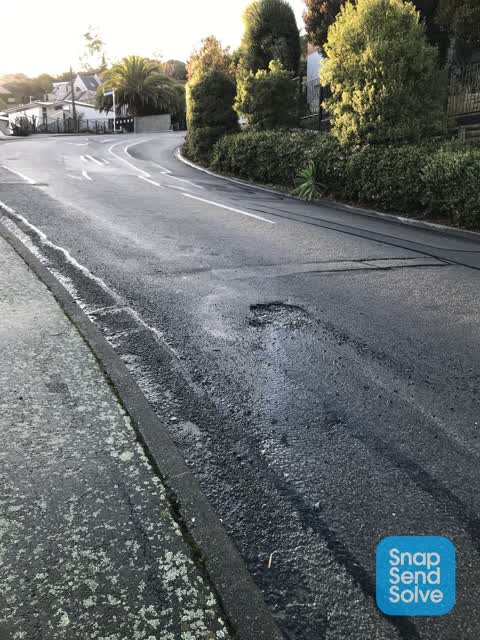 Roading/Streets, a report photo