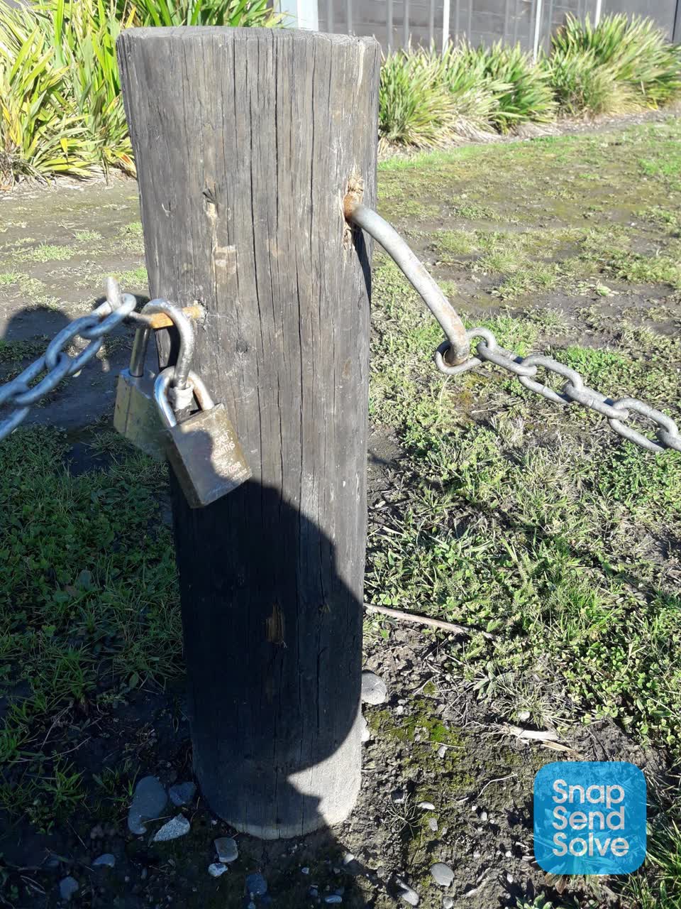 The photograph attached to this parks report
