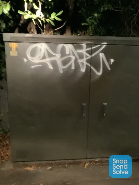 Graffiti, a report photo