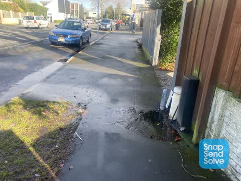 Water Leak, a report photo