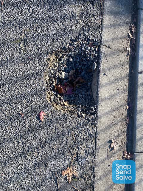Roading/Streets, a report photo
