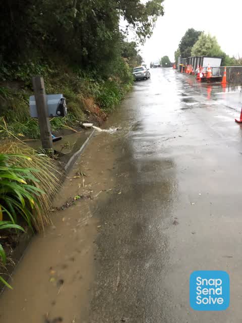 Flooding, a report photo