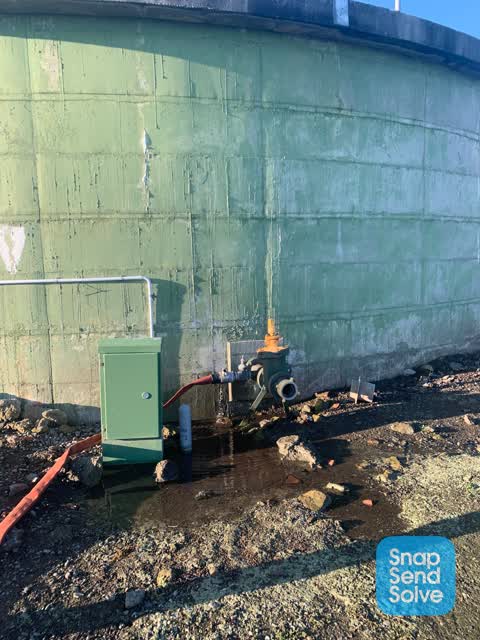 Water Leak, a report photo