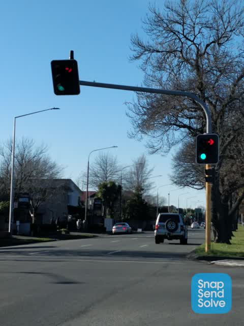 Street Light Outage — a report photo