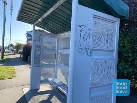 Graffiti, a report photo