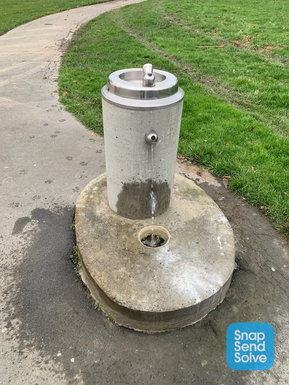 The photograph attached to this parks report